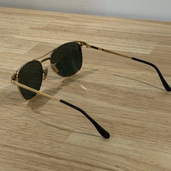 VintageRay Ban B&L Signet Unisex Gold Tone Sunglasses - Picture 2 of 2